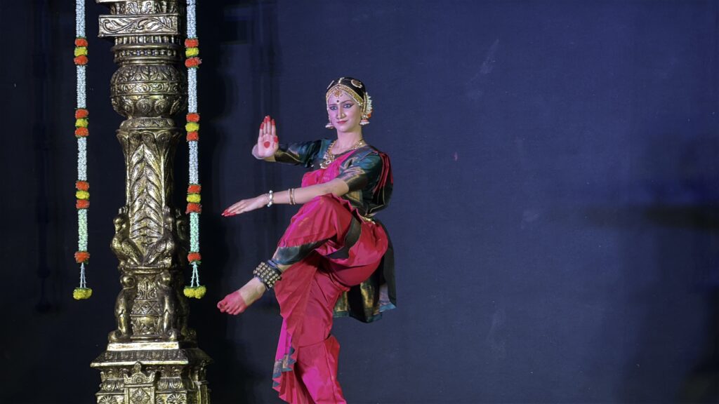 Vandya Mahesh performing at Uttamarkoil, Trichy as part of the Sivaratri Celebrations on 26th Feb 2025